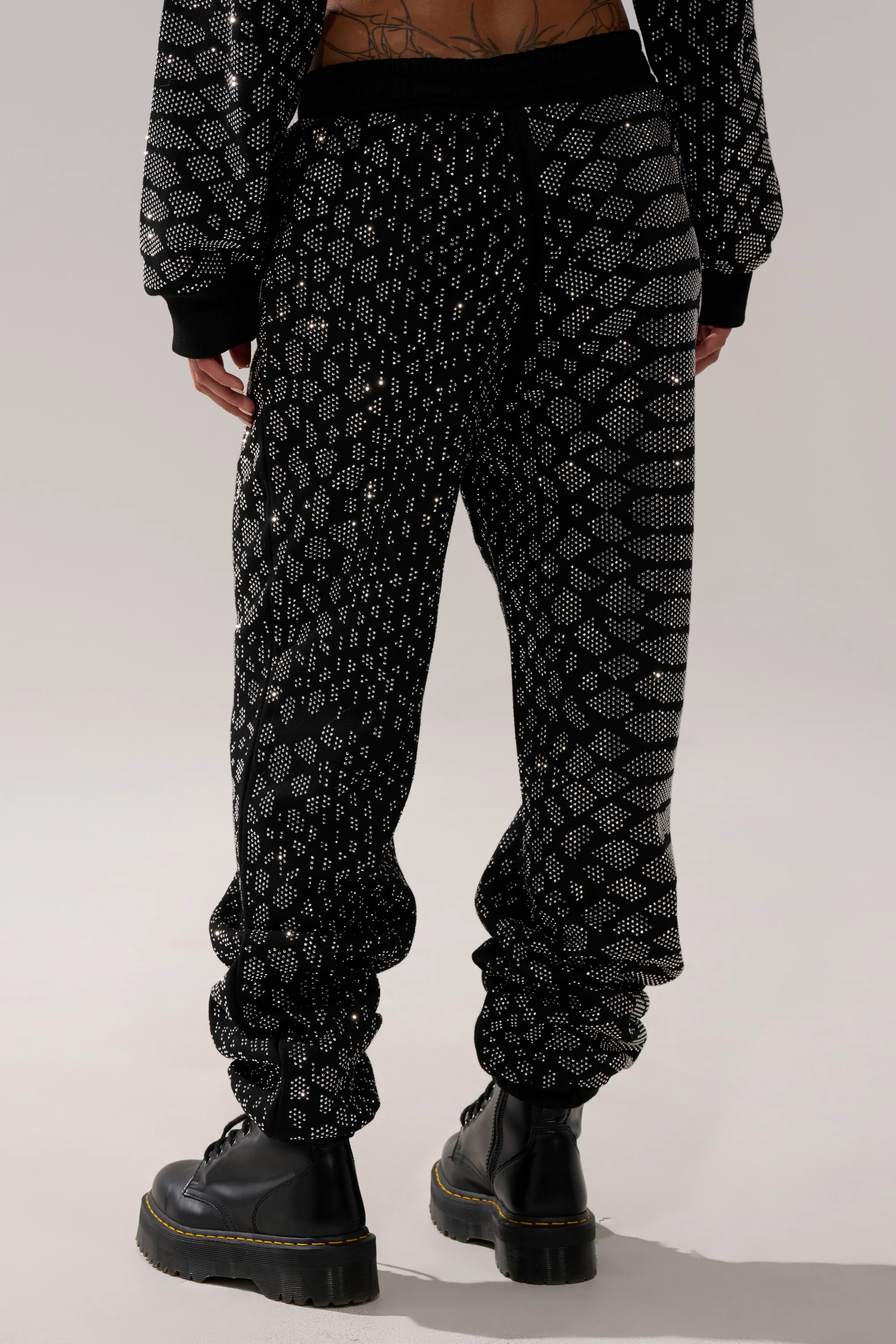 SNEAKY LITTLE SNAKE WIDE LEG JOGGER - Image 6