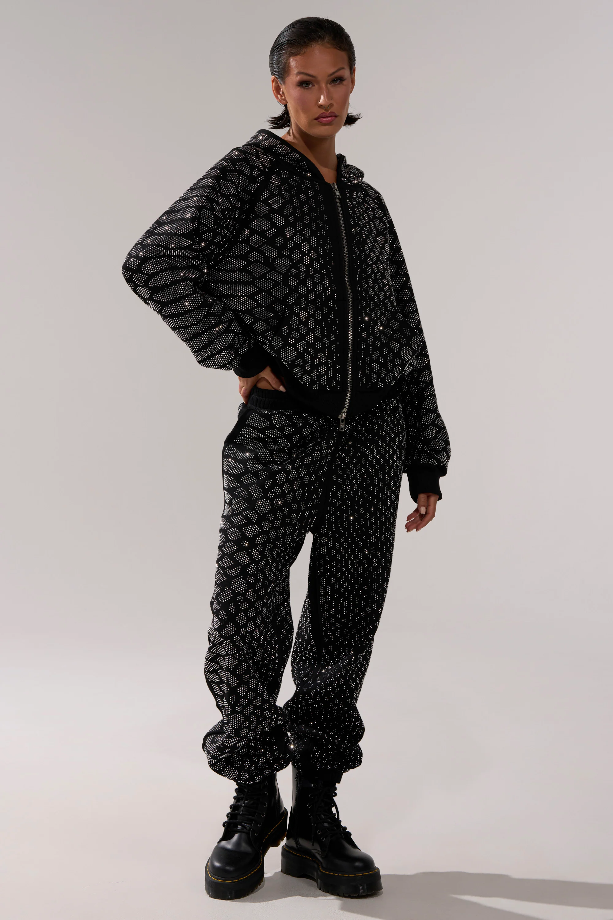 SNEAKY LITTLE SNAKE WIDE LEG JOGGER - Image 8