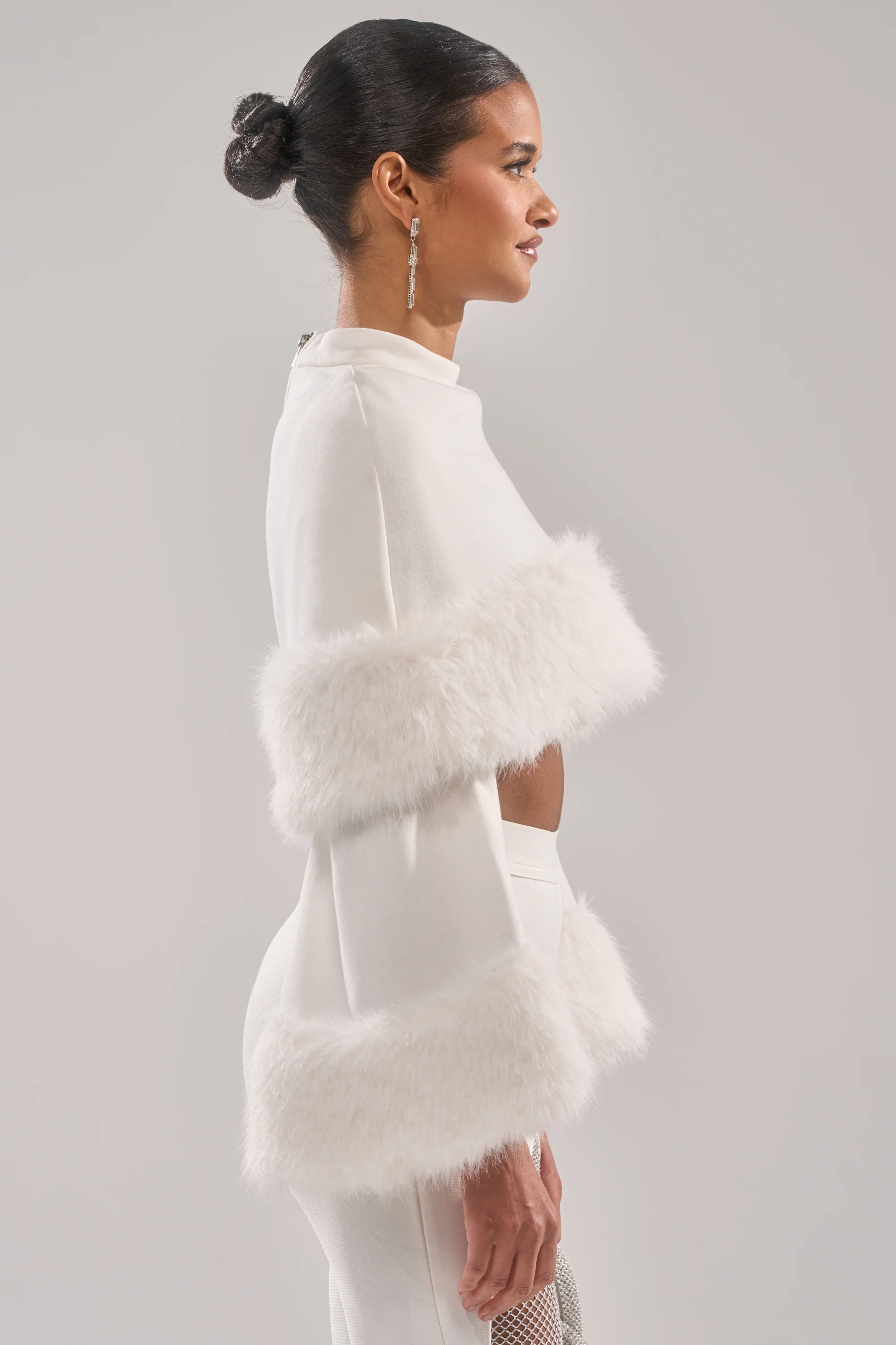SNOW BUNNY FUR BLOUSE - Image 4