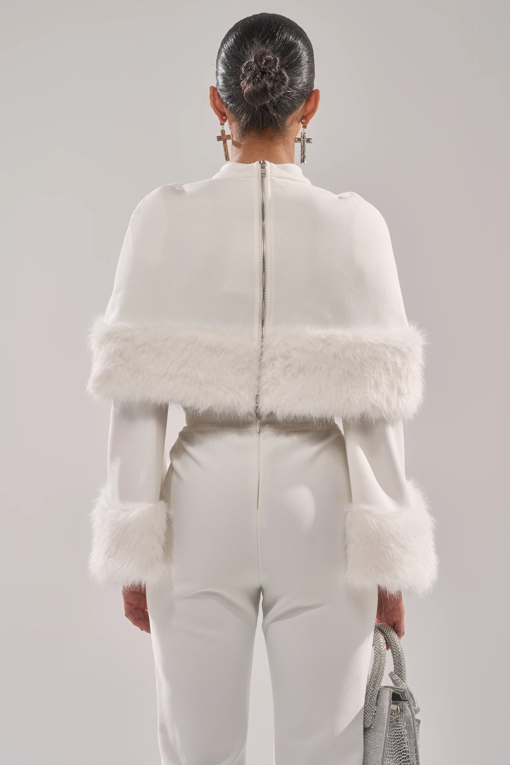 SNOW BUNNY FUR BLOUSE - Image 5