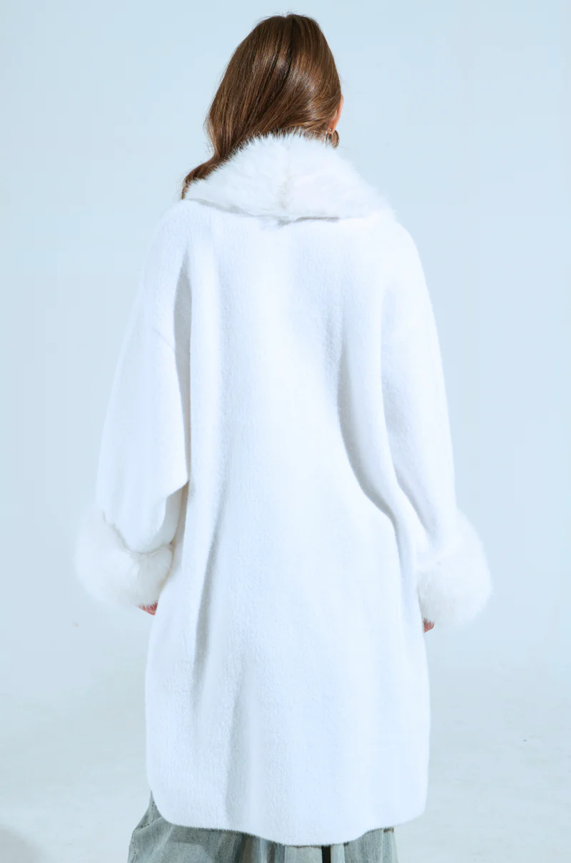 SNOW BUNNY LONG CARDIGAN - Image 5