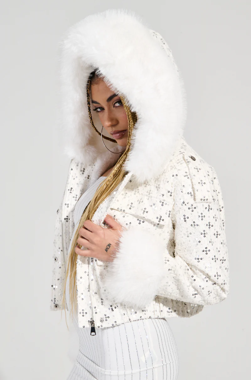 SNOWBIRD FUR TRIM PUFFER - Image 2