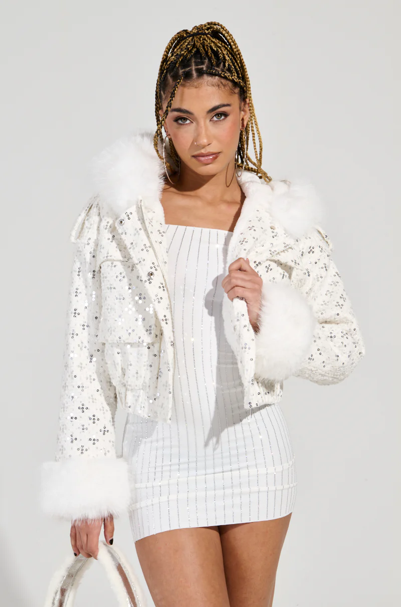 SNOWBIRD FUR TRIM PUFFER - Image 3