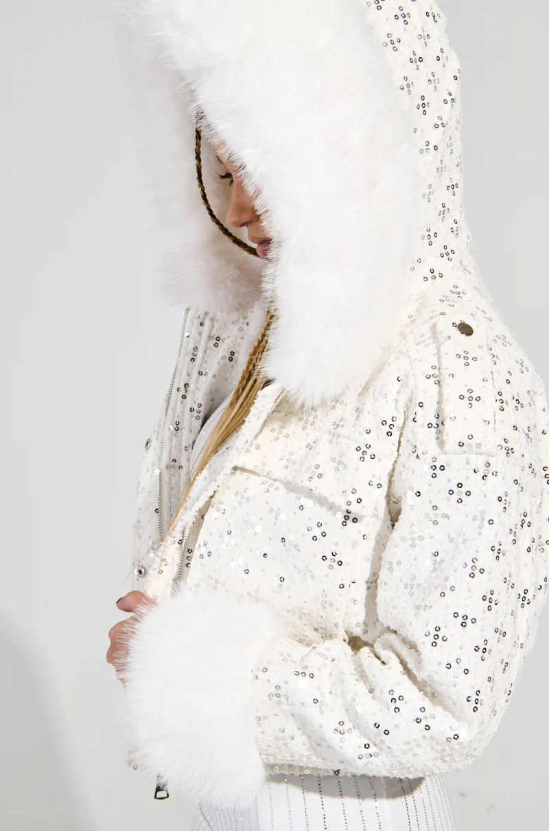 SNOWBIRD FUR TRIM PUFFER - Image 6