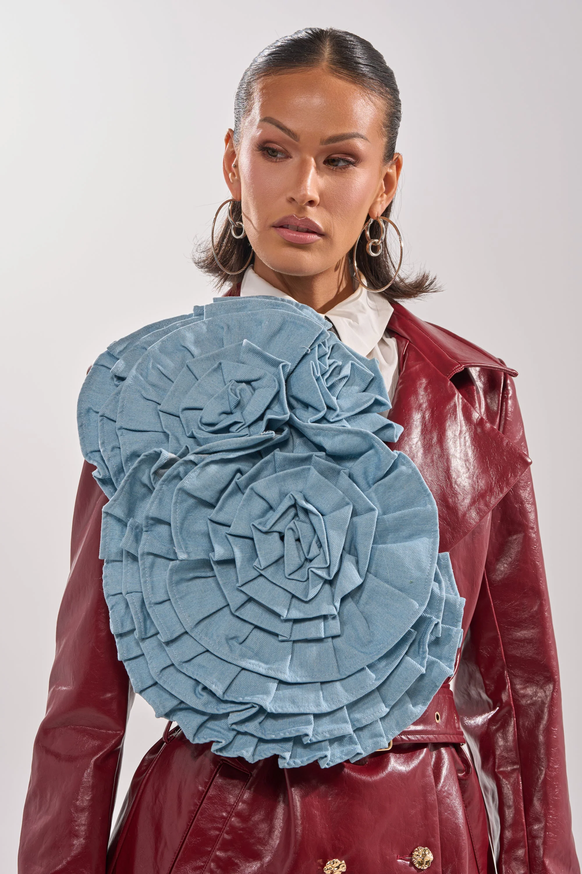 SO FINE DENIM BROOCH - Image 5