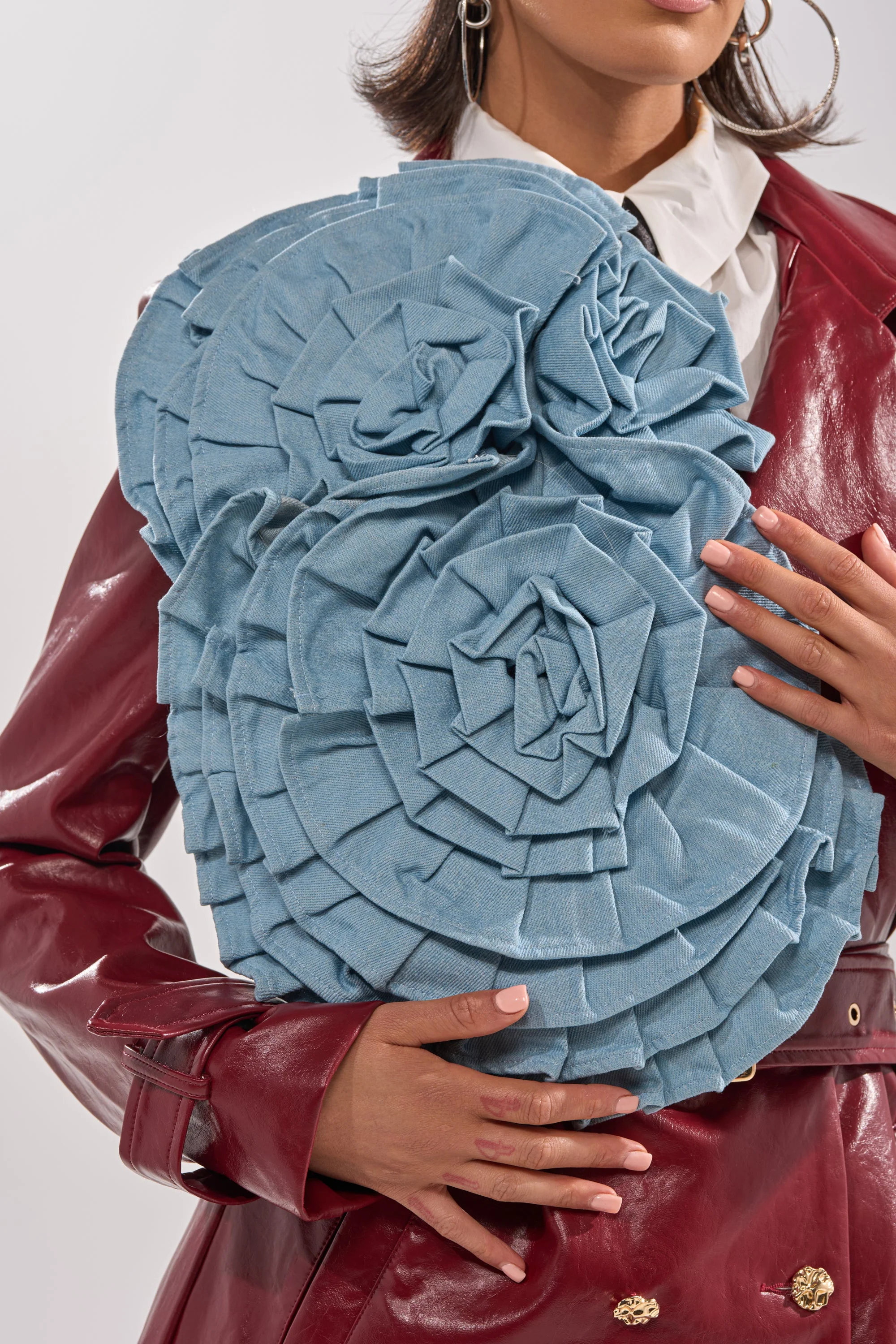 SO FINE DENIM BROOCH - Image 6