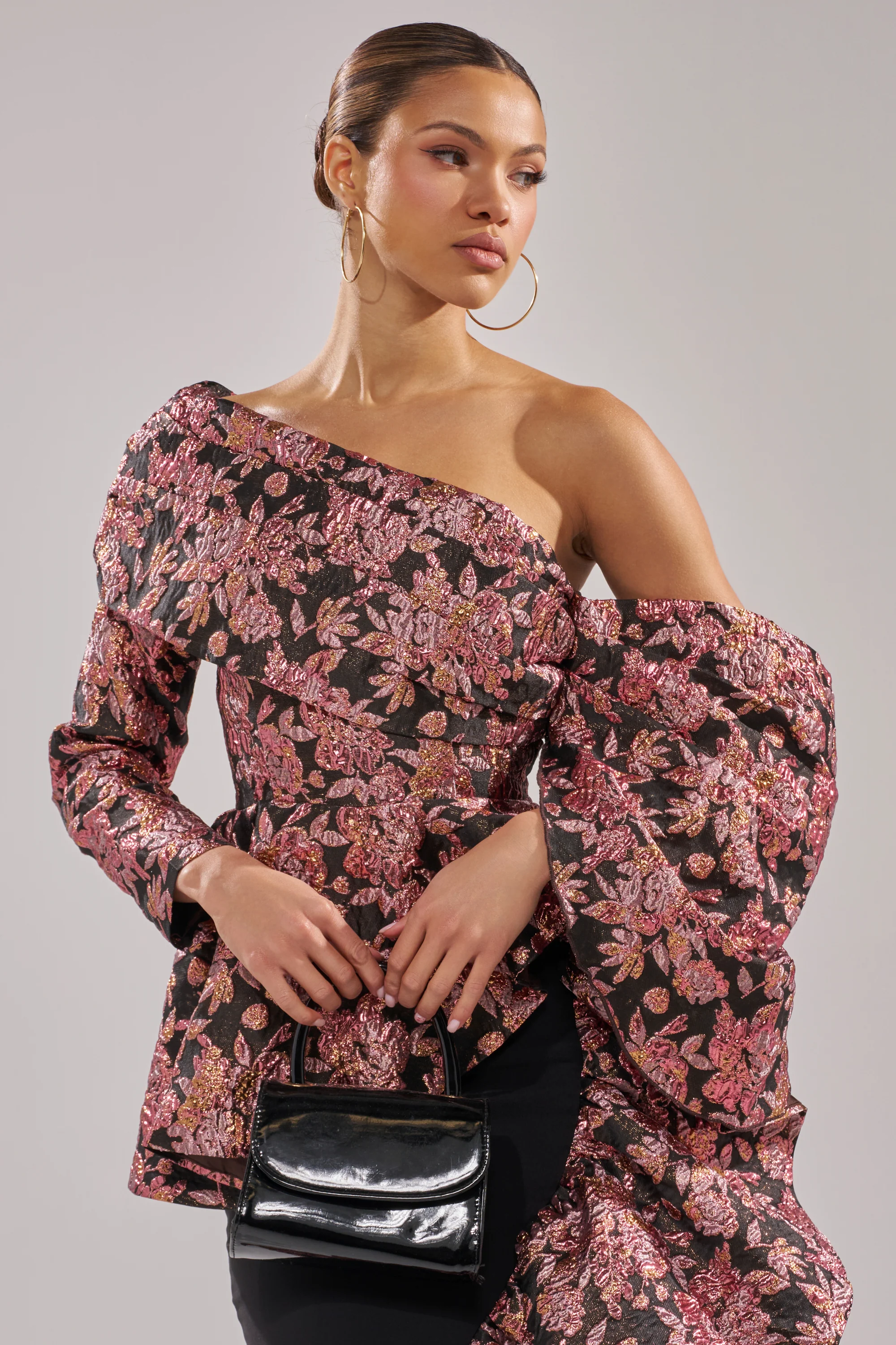 SO MUCH IN LOVE BROCADE BLOUSE - Image 2