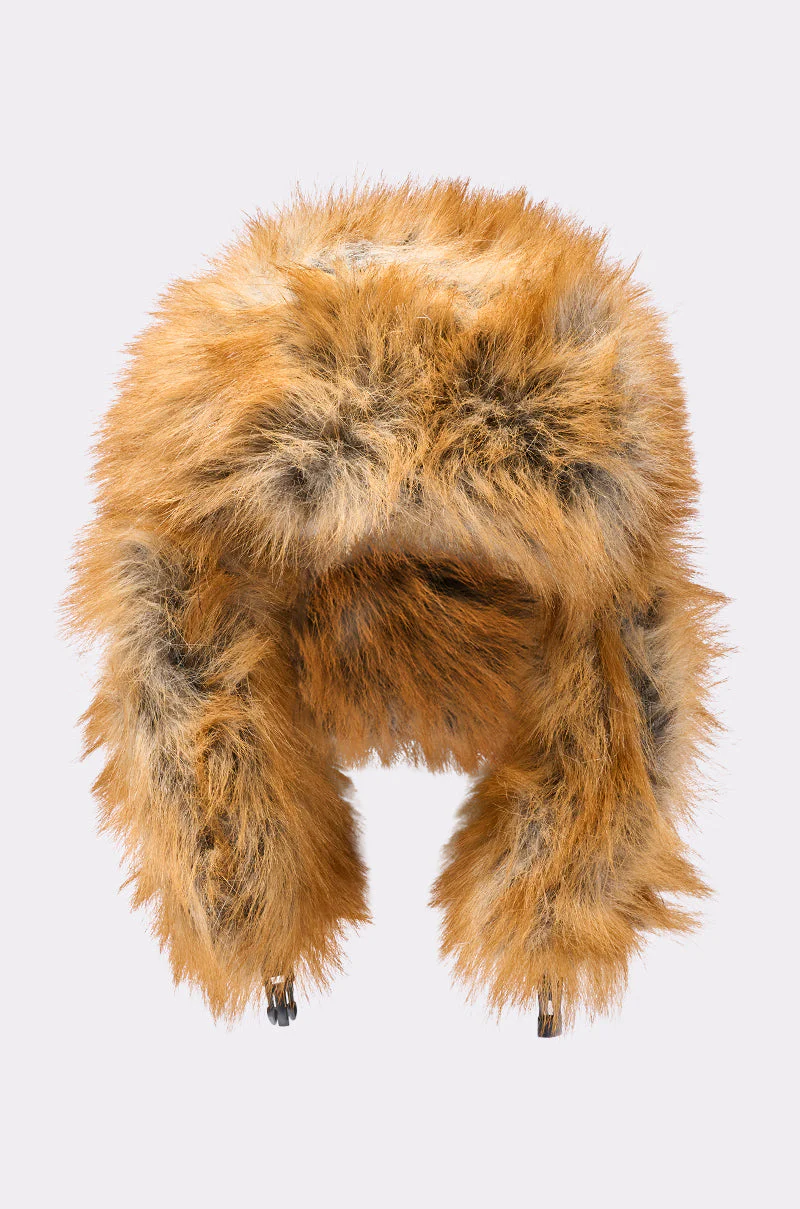 SO WITH IT FAUX FUR AVIATOR HAT - Image 10