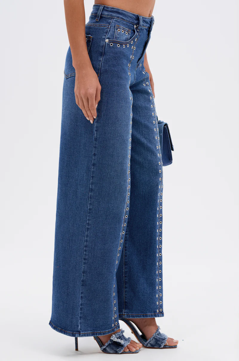SOFIA RELAXED DENIM WITH GROMMET - Image 5