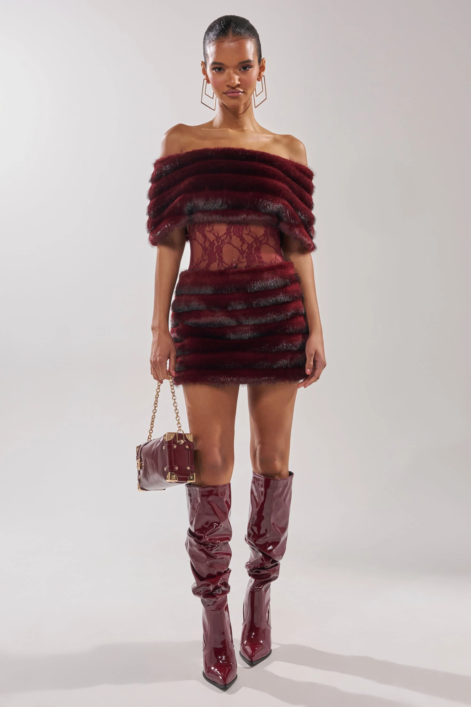SOFT CHERRY SLEEVELESS MINI DRESS - Image 7