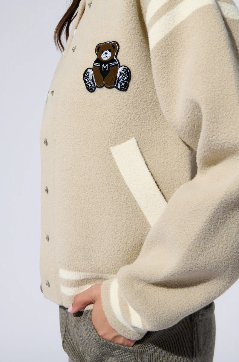 SOFTIE KNIT BOMBER - Image 6