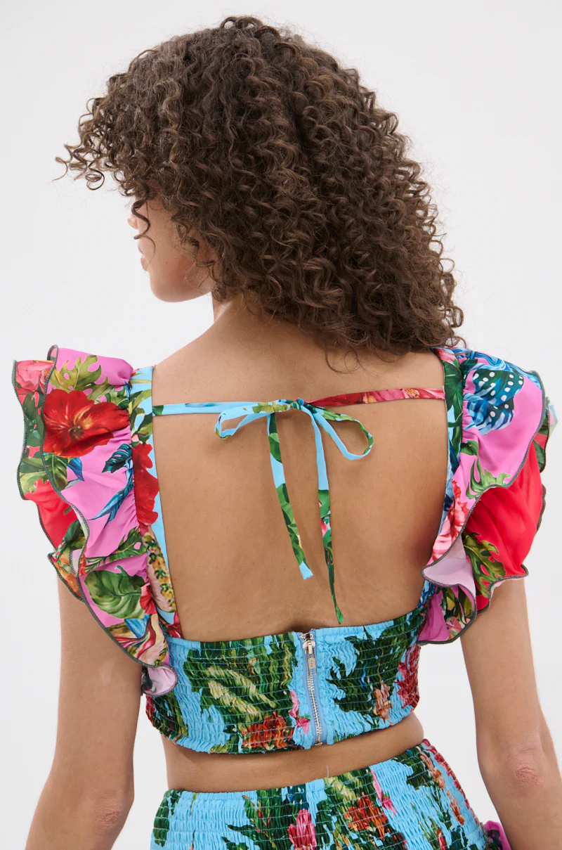 SOMETHING FEELS RIGHT FLORAL BLOUSE - Image 4
