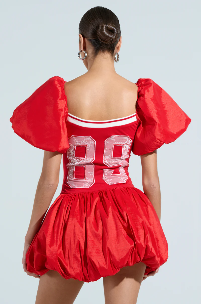 SORRY I'M LATE JERSEY MINI DRESS - Image 5