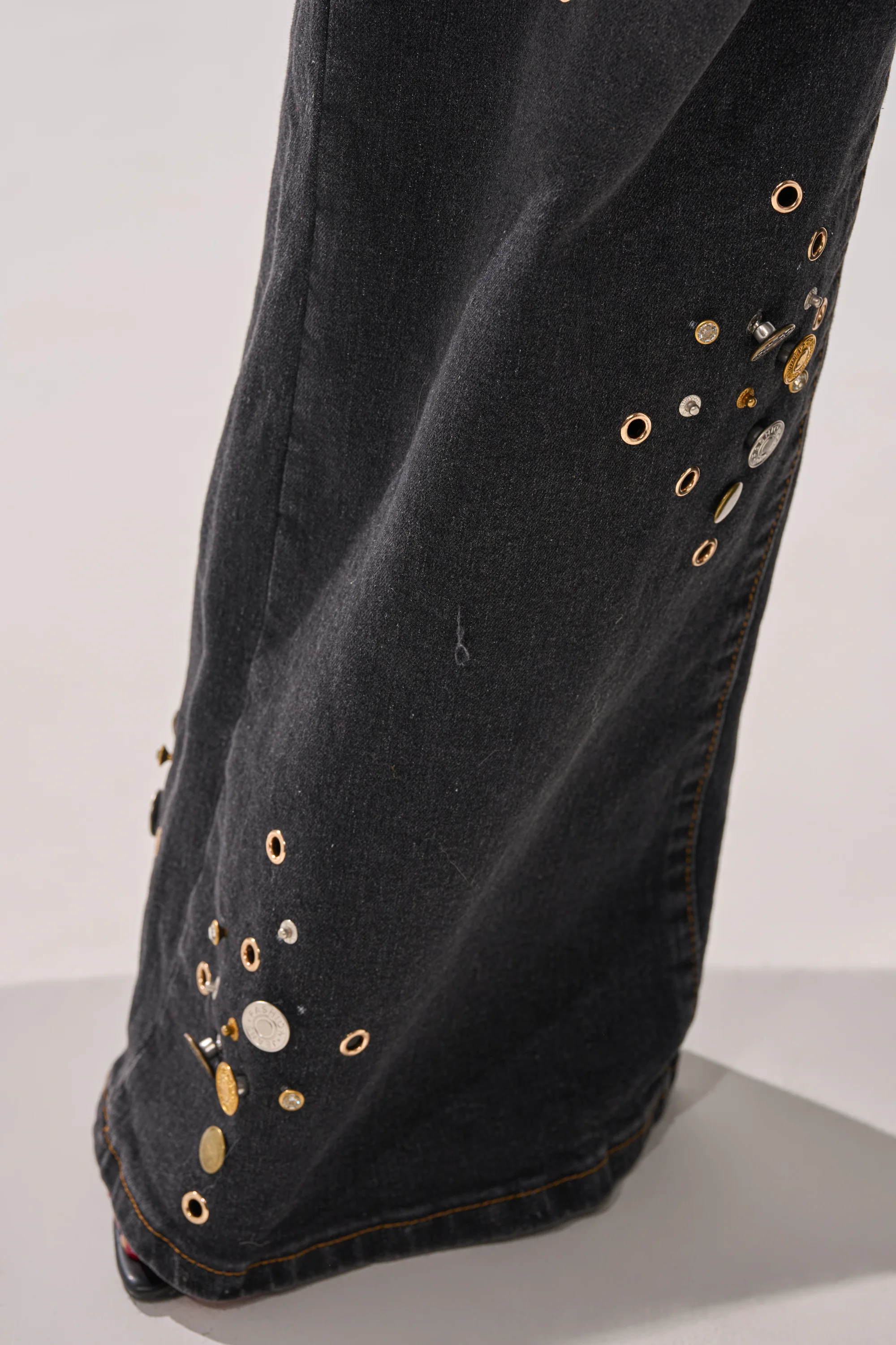 SPACE AND TIME STUDDED DENIM - Image 9