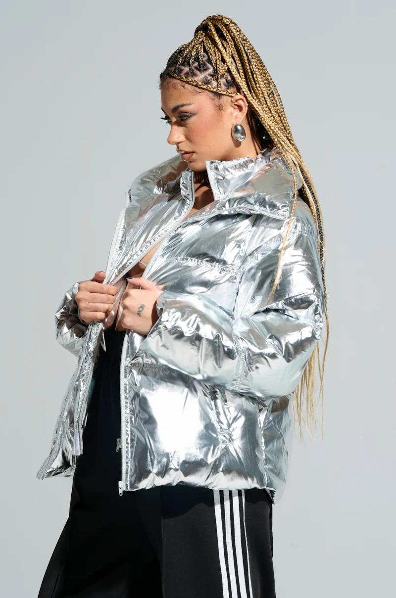 SPACE CASE METALLIC PUFFER - Image 3