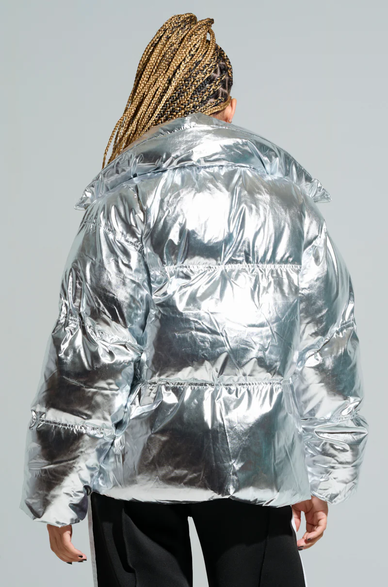 SPACE CASE METALLIC PUFFER - Image 4