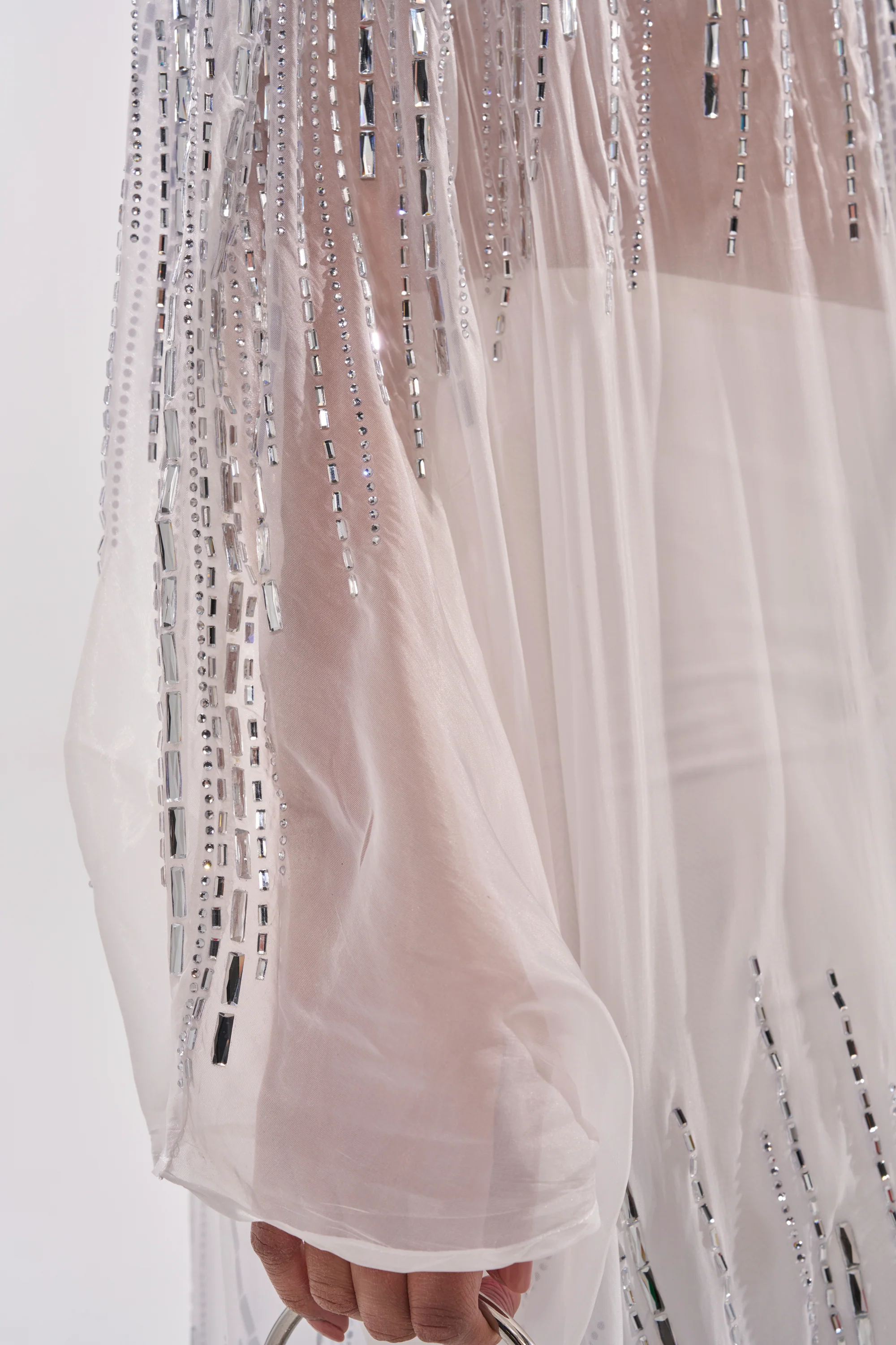 SPARKLE AND SHINE BLOUSE IN WHITE - Image 11