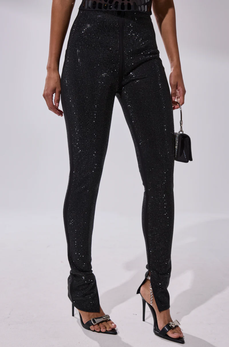 SPARKLE QUEEN RHINESTONE LEGGING - Image 2