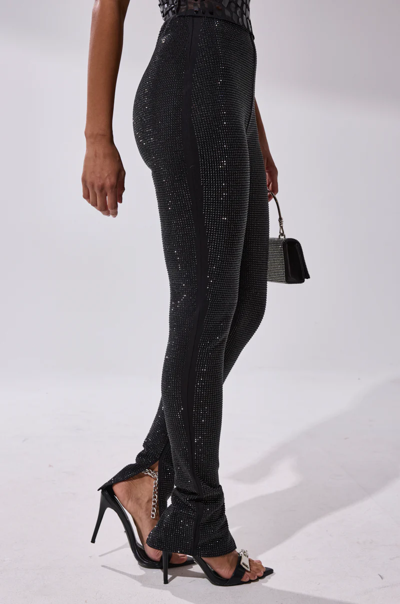SPARKLE QUEEN RHINESTONE LEGGING - Image 4