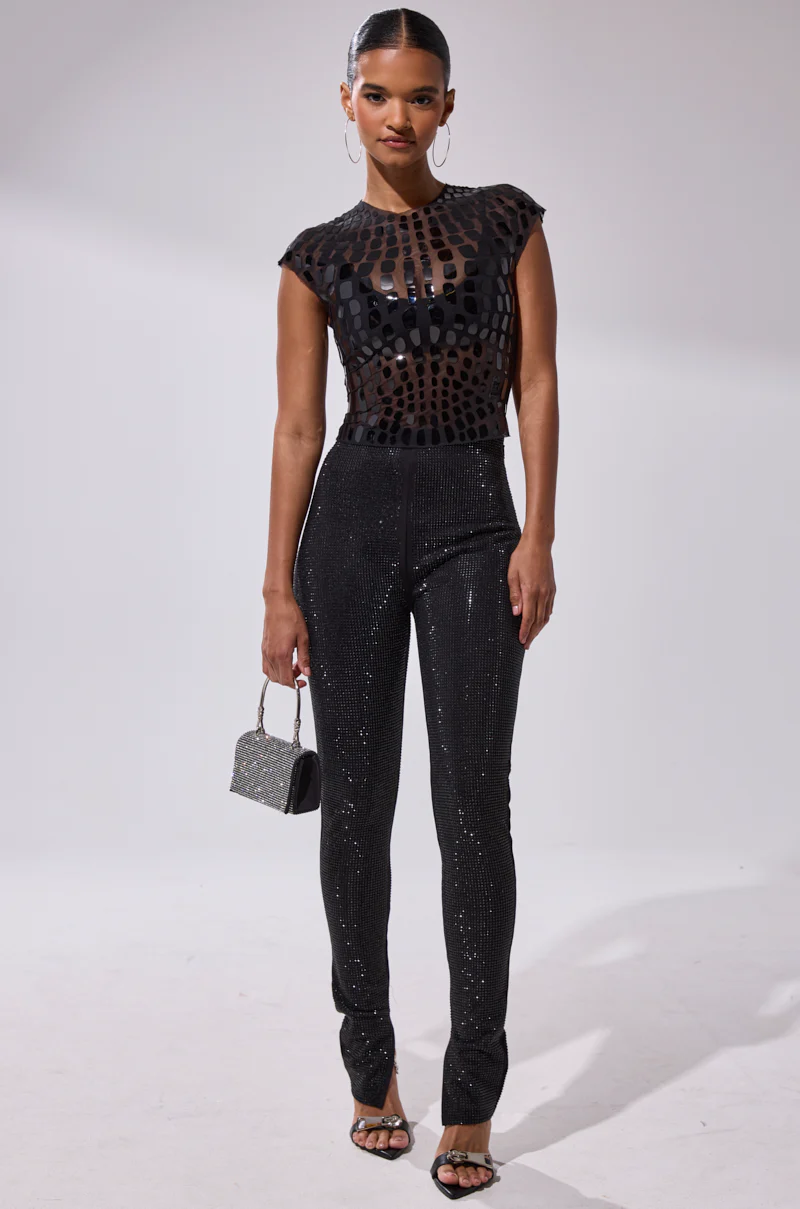 SPARKLE QUEEN RHINESTONE LEGGING - Image 6
