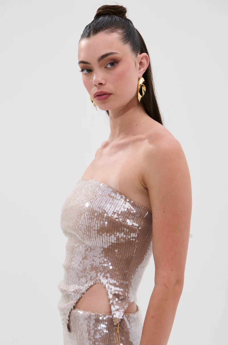 SPARKLE QUEEN SEQUIN BLOUSE - Image 5