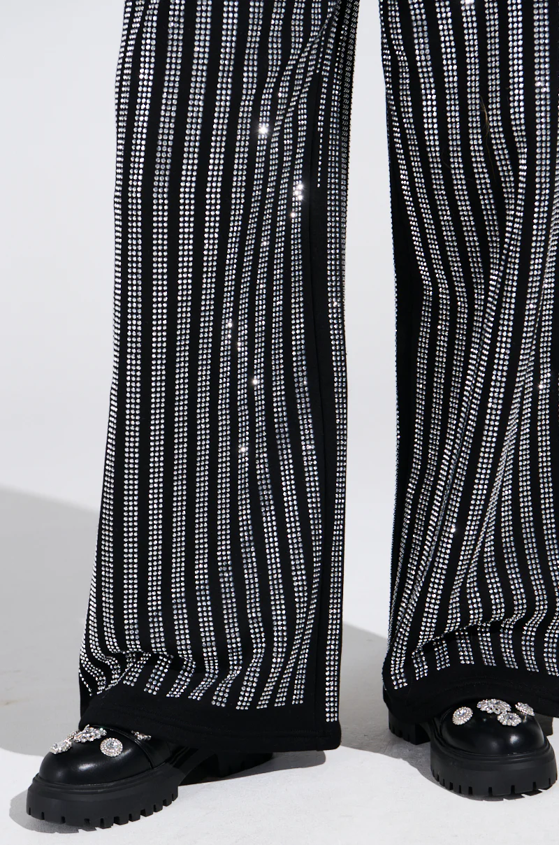 SPARKLE QUEEN WIDE LEG JOGGER - Image 7