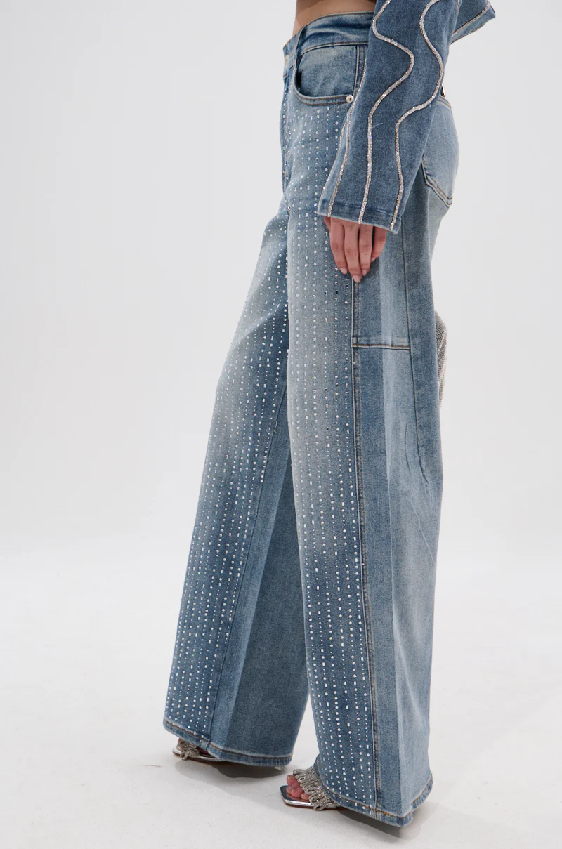 SPARKLE SHINE DENIM PANT - Image 3