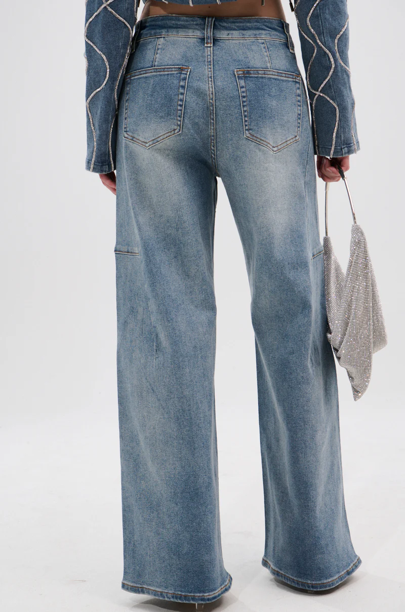 SPARKLE SHINE DENIM PANT - Image 4