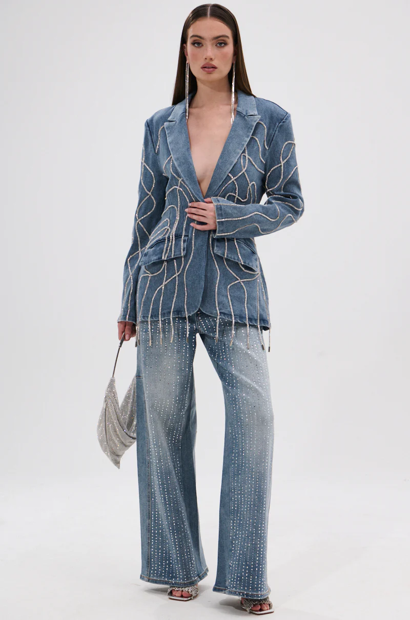 SPARKLE SHINE DENIM PANT - Image 6
