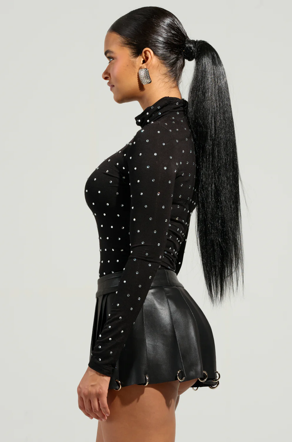 SPARKLING TURTLENECK TOP - Image 2