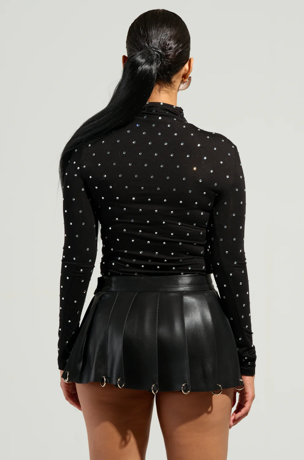 SPARKLING TURTLENECK TOP - Image 3