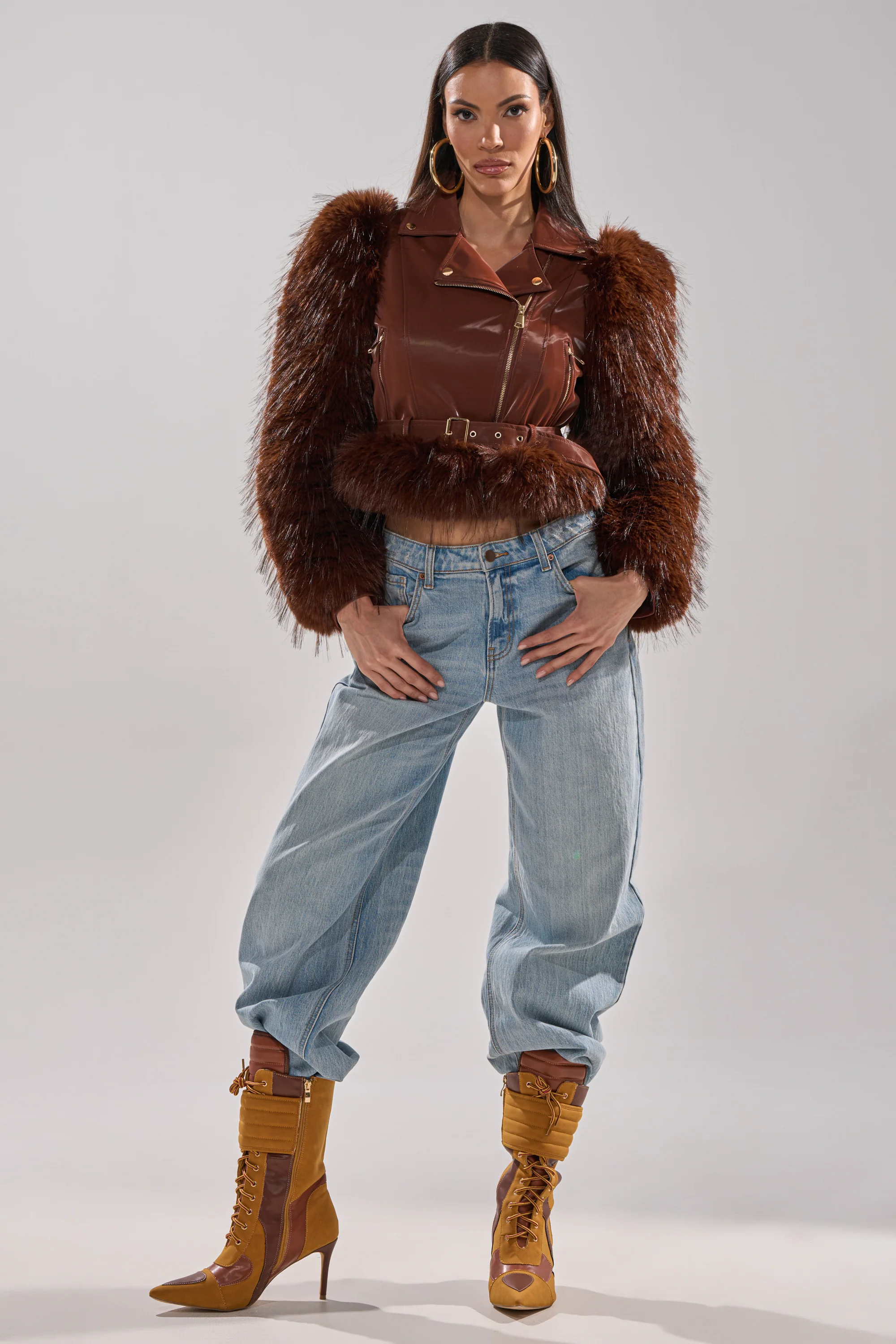 SPEND IT ALL FUR TRIM MOTO - Image 10