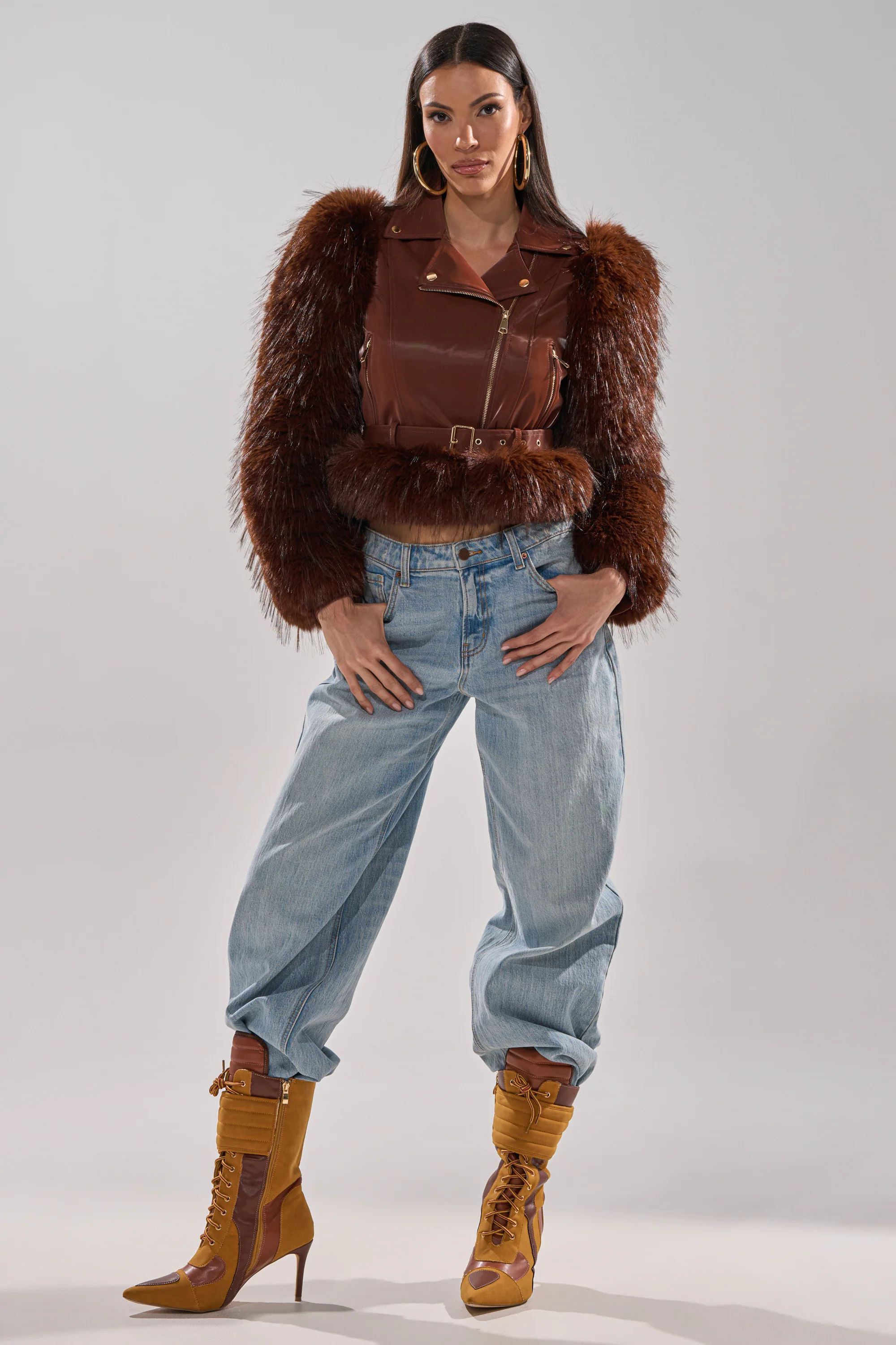 SPEND IT ALL FUR TRIM MOTO - Image 12