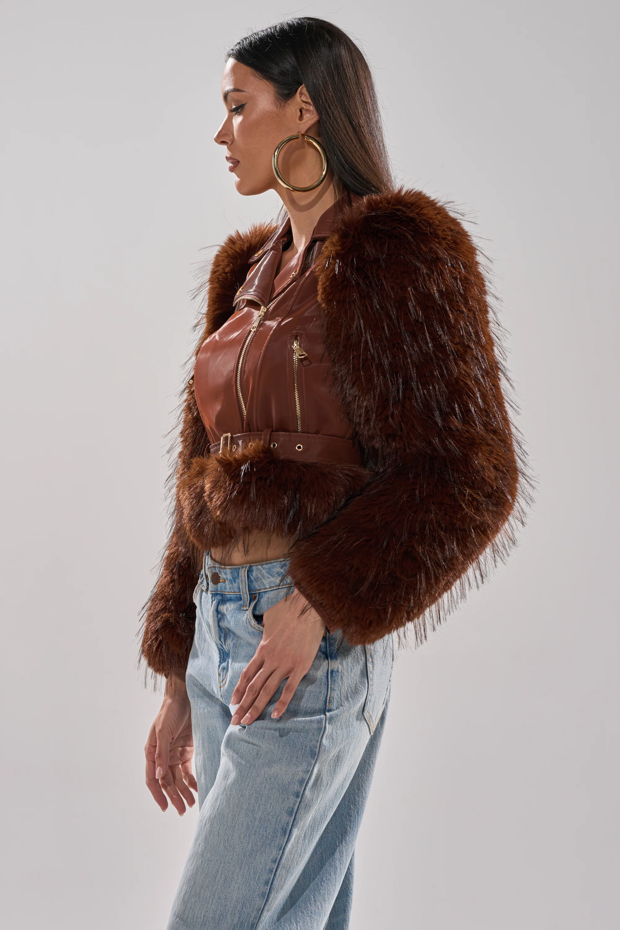 SPEND IT ALL FUR TRIM MOTO - Image 6