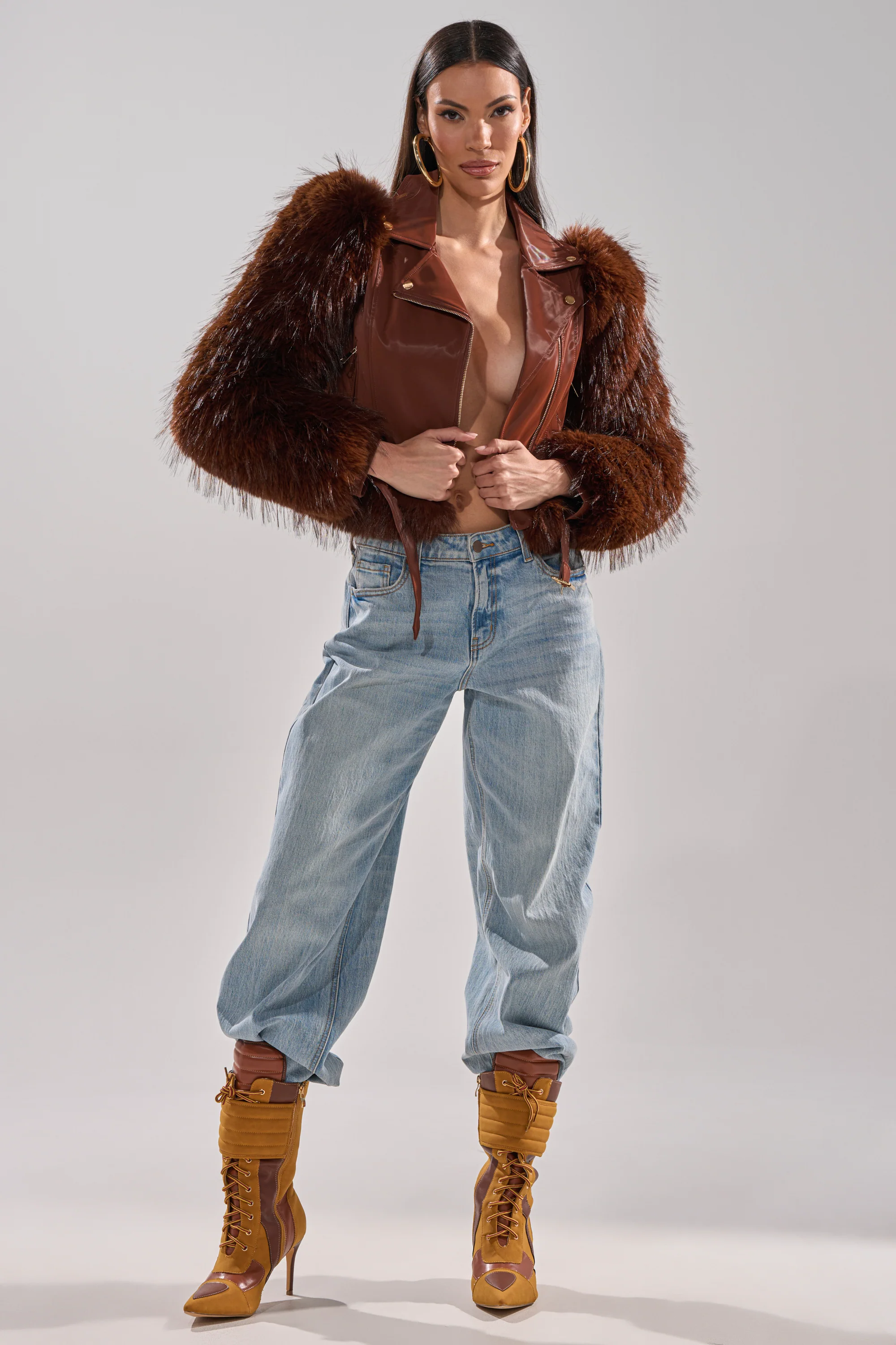 SPEND IT ALL FUR TRIM MOTO - Image 9
