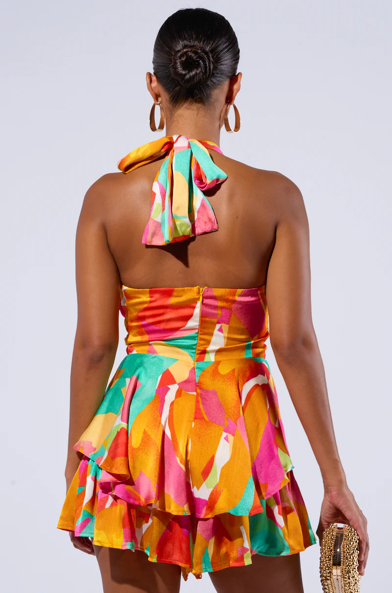 SPICY MAMI PRINTED ROMPER - Image 3