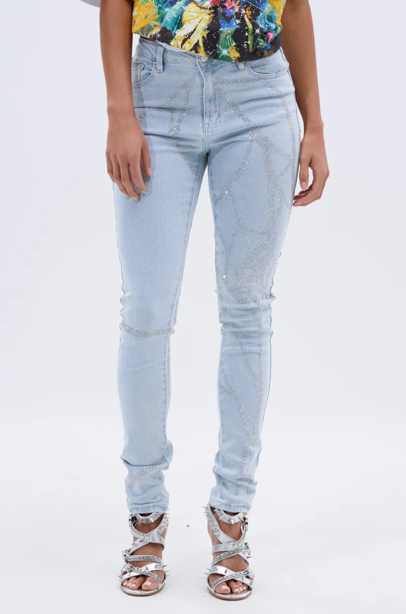 SPIDER GIRL SKINNY DENIM - Image 2