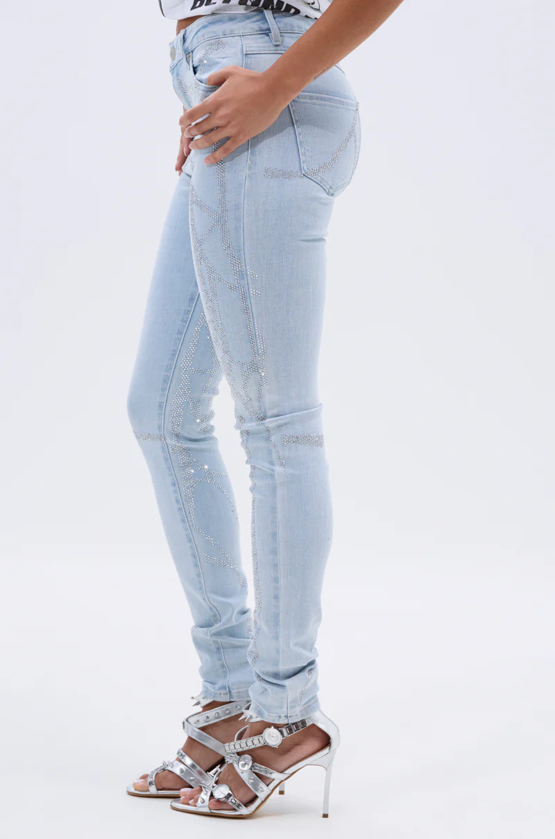 SPIDER GIRL SKINNY DENIM - Image 4