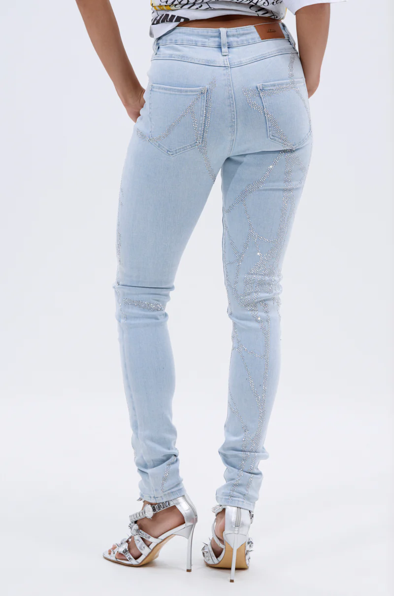 SPIDER GIRL SKINNY DENIM - Image 5