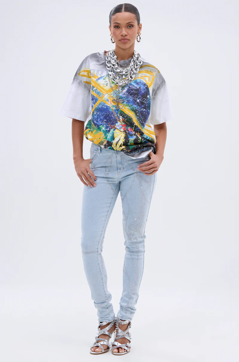 SPIDER GIRL SKINNY DENIM - Image 6