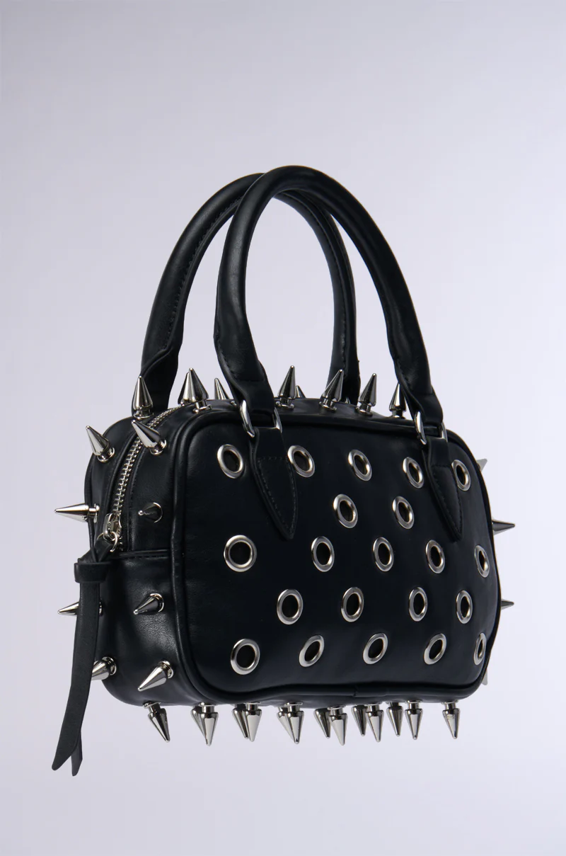 SPIKED OUT EMBELLISHED PURSE - Image 4