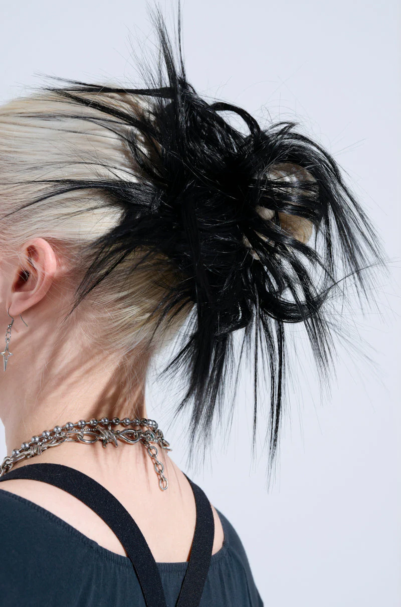 SPIKED OUT HAIR PIECE - Image 2