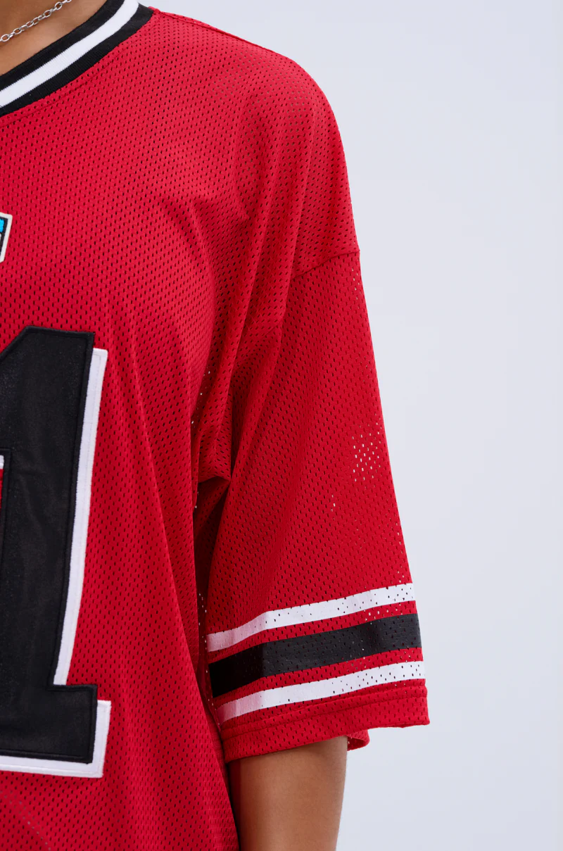 SPLIT PERSONALITY JERSEY TOP - Image 7