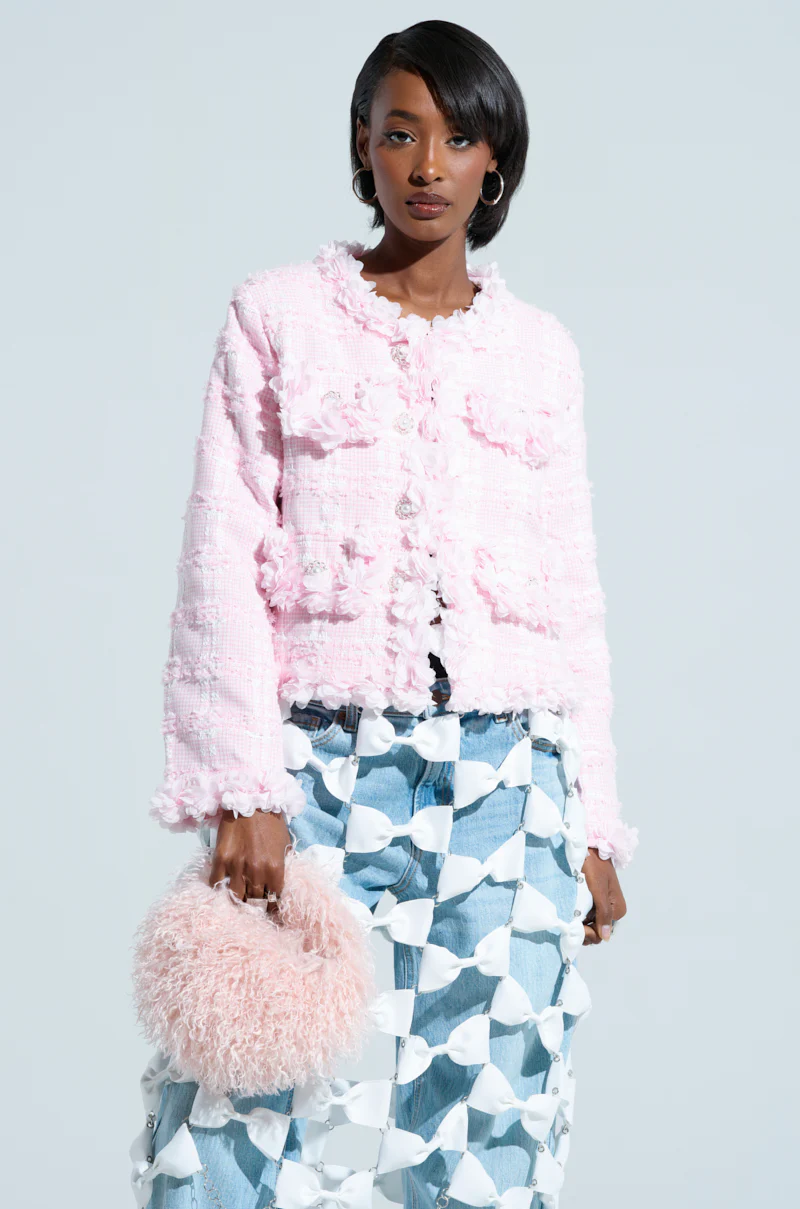 SPRINGTIME TWEED BLAZER - Image 2