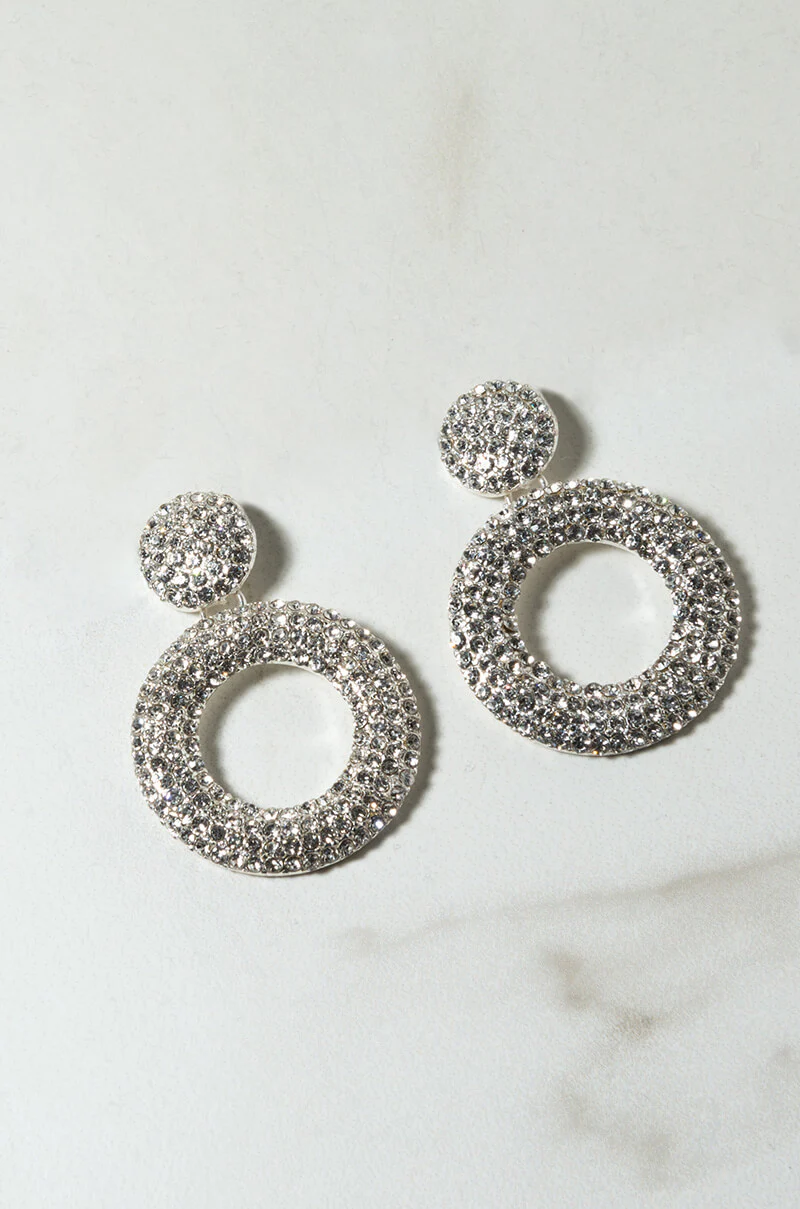 SRSLY RHINESTONE EARRING