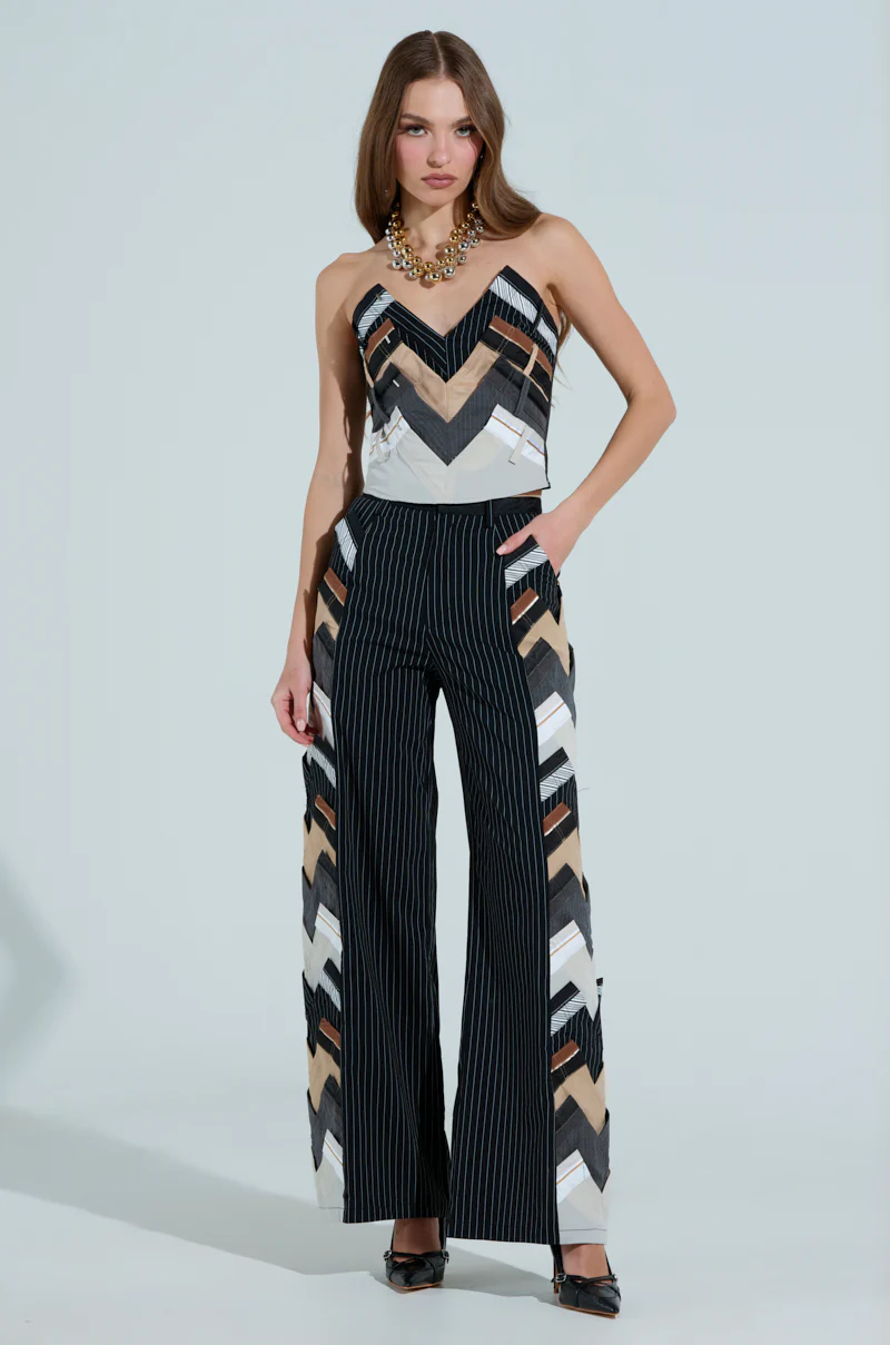 STANDING ON BUSINESS LAYERED CORSET TOP - Image 5
