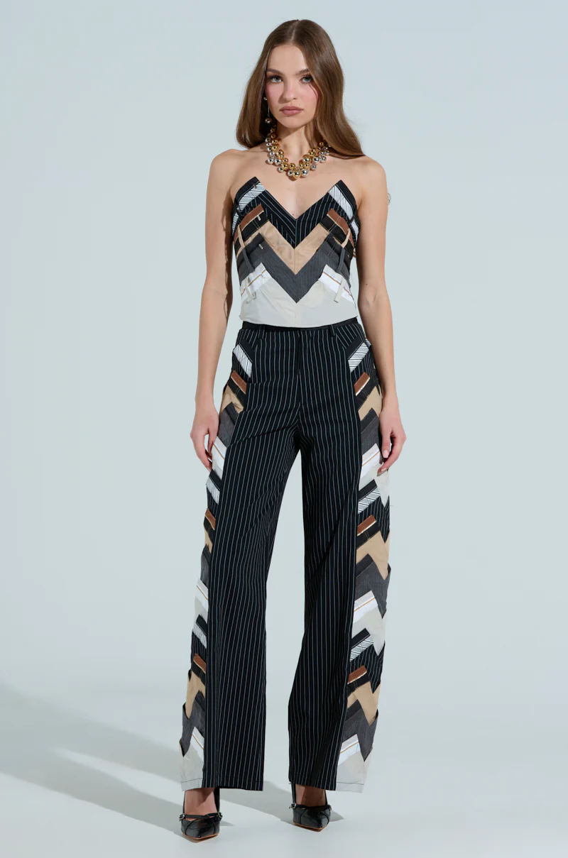 STANDING ON BUSINESS LAYERED CORSET TOP - Image 6