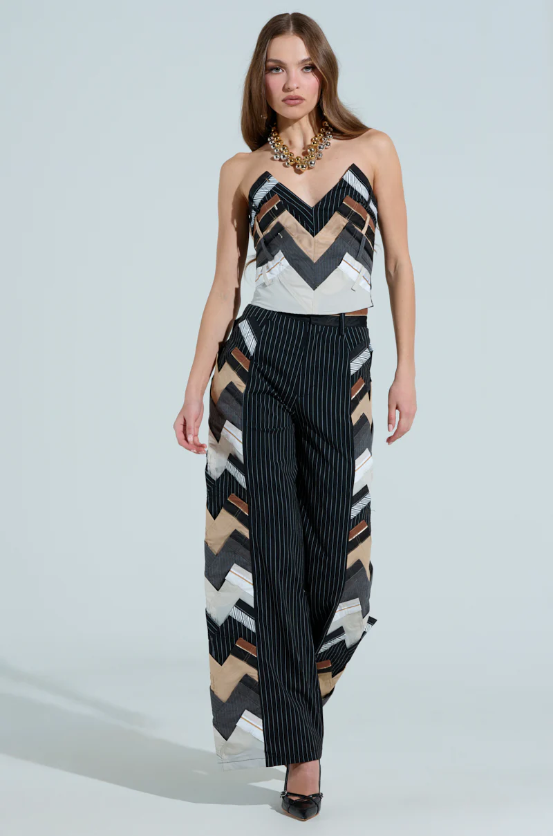 STANDING ON BUSINESS LAYERED CORSET TOP - Image 9