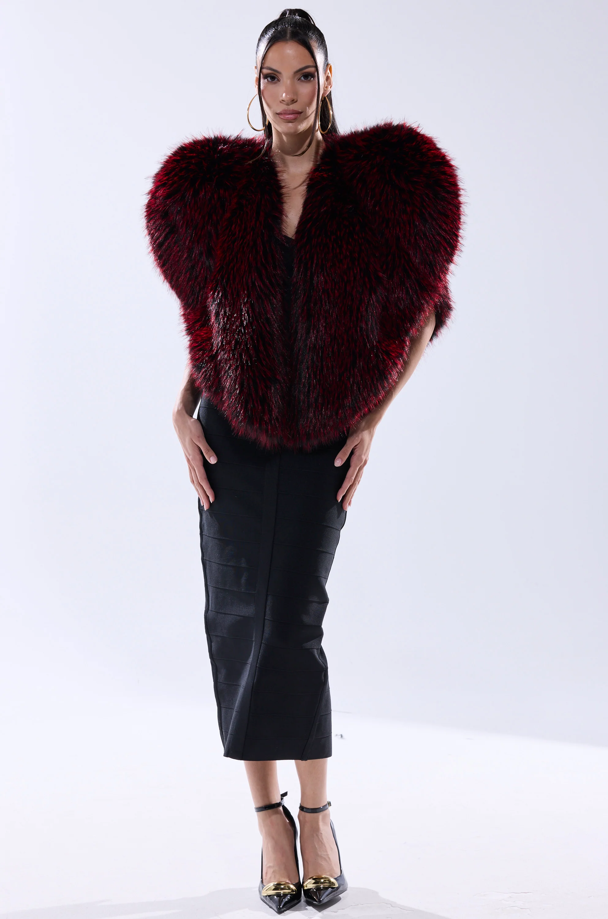 STAR CROSSED LOVER FAUX FUR VEST - Image 15