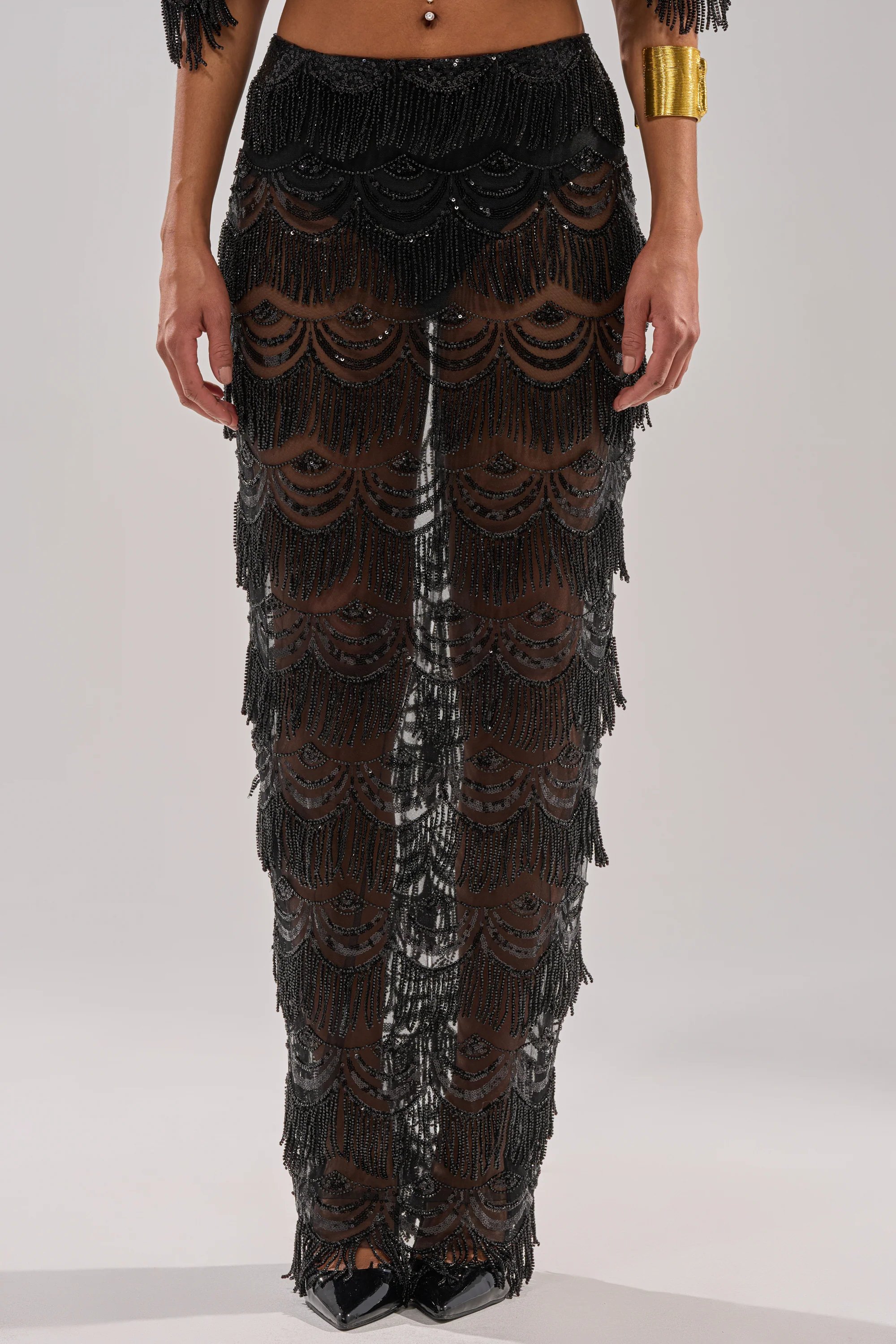 STAR OF THE NIGHT MAXI SKIRT - Image 4